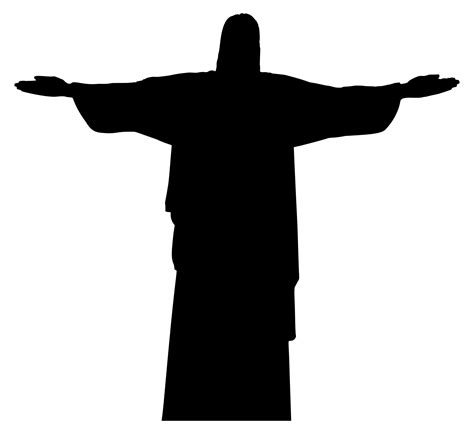 Jesus Christ Silhouette at GetDrawings | Free download