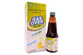 Gas Over Syrup 225 Ml - Uses, Side Effects, Dosage, Price | Truemeds