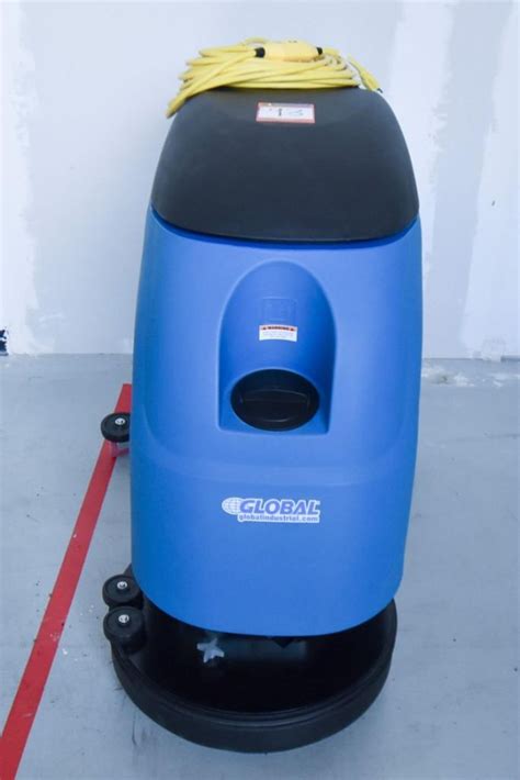 1- Used Global Industrial Floor Scrubber Skidding and Load out charges ...