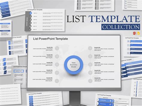 Image result for PowerPoint Scroll List Template