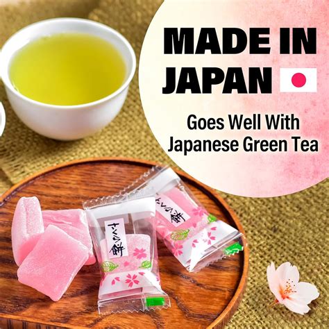 YAMASAN KYOTO UJI Japanese Sakura Mochi Candies - Aromatic Cherry India ...