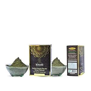 Buy Rushi Khadi Herbal Henna Powder Brown Mehndi For Health Scalp Hair ...