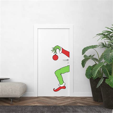 Grinch SVG, Grinch Door Decor SVG, Grinch SVG Bundle, Cubiertas de ...
