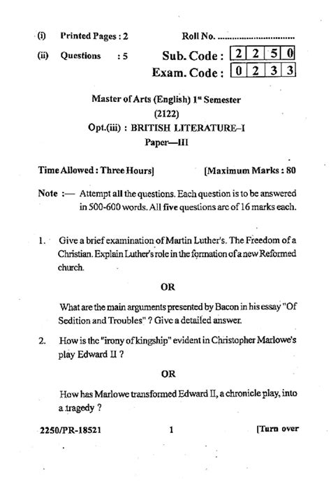 BL1 PYQ 2 - previous year question papers - (i) Printed Pages : 2 Roll ...