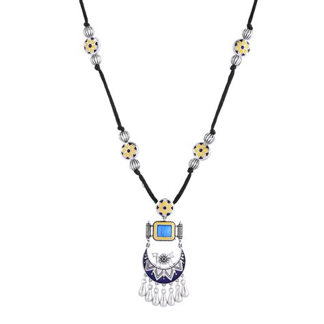 Warli Nagada Sang Dhol Statement Necklace – VOYLLA