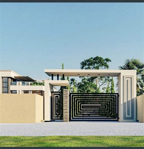 Pin by Poma Di Mushin on Entrance Gate in 2025 | House main gates ...