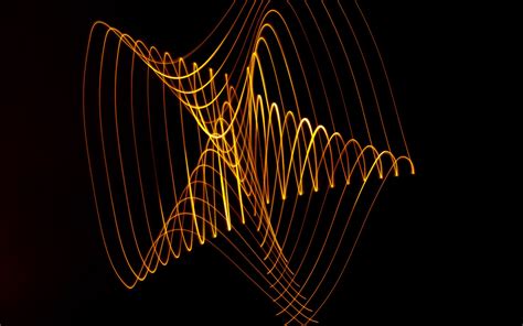 Download wallpaper 2560x1600 lines, curves, glow, darkness widescreen ...