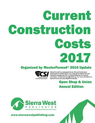 Amazon.in: Buy 2017 Current Construction Costs - MasterFormat Edition ...