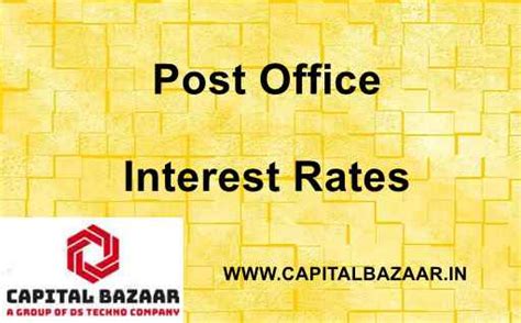Post Office Interest Rates 2025 PDF Download July - September 2025 ...