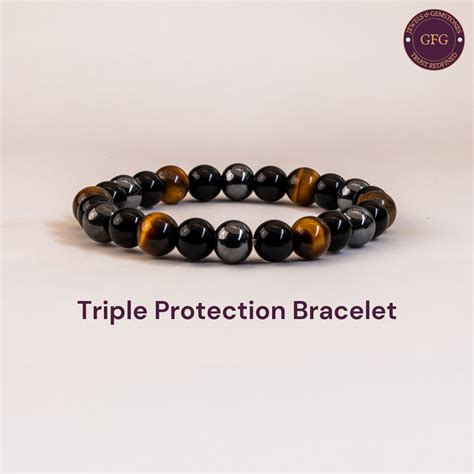 Triple Protection Bracelet – G for Gemstones