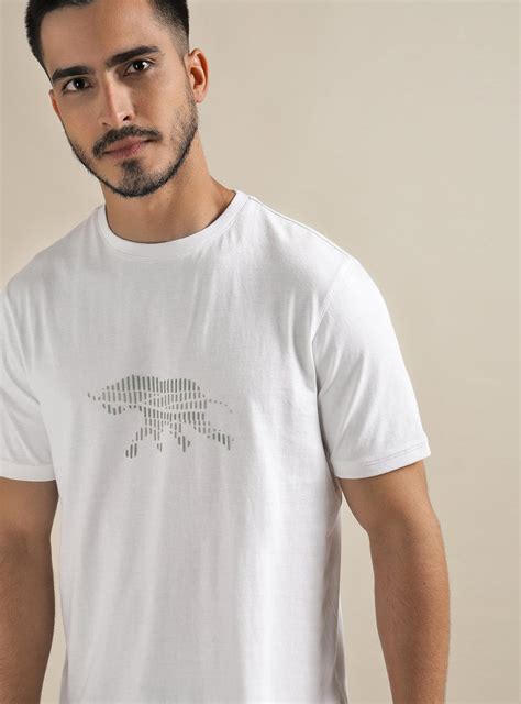 Buy Frosty White Crew | Casual White Solid Polos & Tees for Men Online ...
