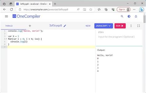 Image result for One Compiler JavaScript HTML/CSS