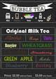 Entry #17 by andrianqz for Design a Flyer for a Bubble Tea menu ...