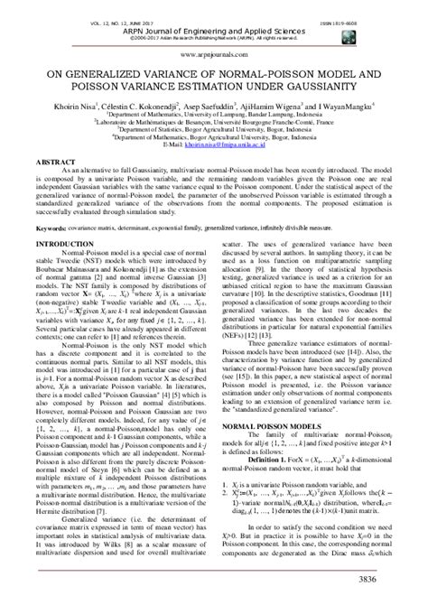 Image result for Generalized Sample Variance