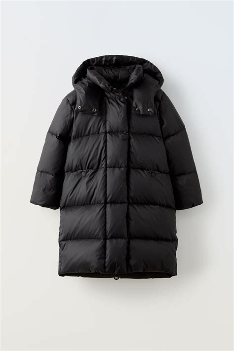Zara EXTRA LONG DOWN PUFFER JACKET | Mall of America®