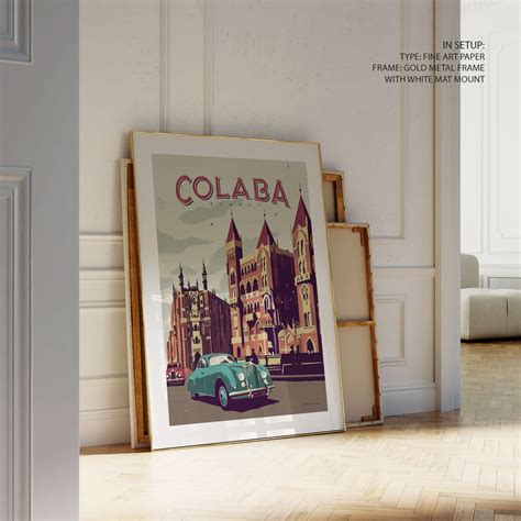 Colaba - Early 20th Century, Bombay Poster: Buy Art Prints Online India ...