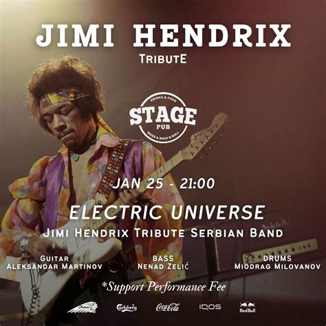 ? Jimi Hendrix Tribute Night @ Stage Pub Timișoara! ?, Strada Florimund ...