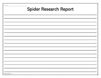 Image result for Science Lab Report On Spider