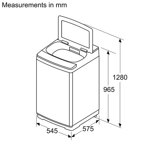 WOE90DV0IN washing machine, top loader | Bosch Home Appliances IN