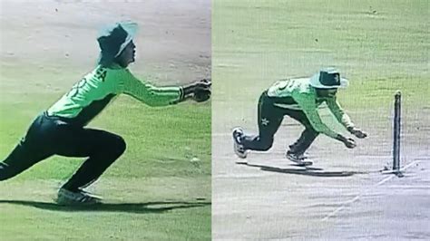 Dropped catch, missed run out! Pakistan fielders make comical errors to ...