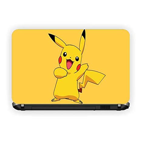 Ganesh Arts Laptop Skin Sticker 15.6 MD103 Peecachu Notebook (Multi ...