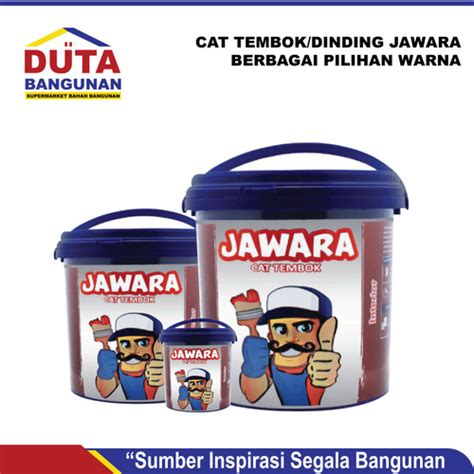 Jual Cat Tembok/Dinding Jawara 1 KgVariant Warna - Orange - Kab ...