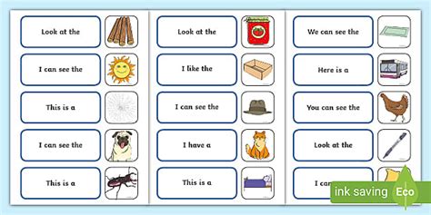 Complete the High Frequency Sentence Using CVC Words - cvc words