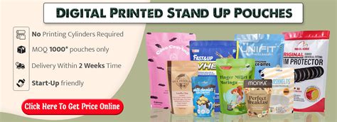 Ulinepack | Digital Printed packaging bags & pouches| order online