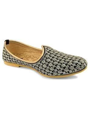 Men Wedding Mojari/Sherwani/Loafer Ethnic Footwear Punjabi Jutti ...
