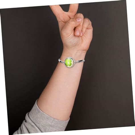 Buy ABOOFAN 4 pcs Day Sterling St Patricks Wristband Fashion Bangle ...