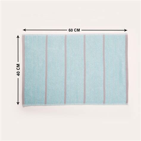 Buy Mekong Cotton Striped Hand Towel - 60x40cm from Home Centre at just ...