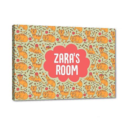 personalized name plates for kids room – Nutcase