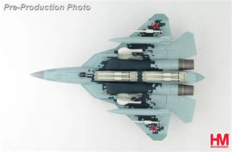 Su-57 Stealth Fighter Bort 053, Russian Air Force, March 2019