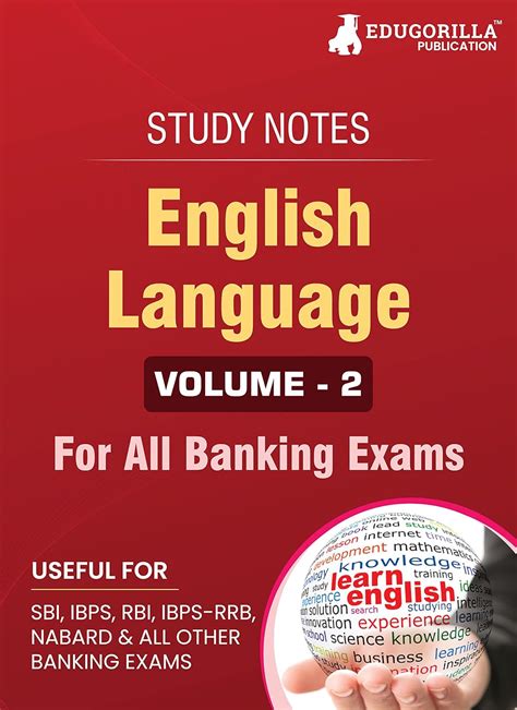 English Language (Vol 2) Topicwise Notes for All Banking Related Exams ...