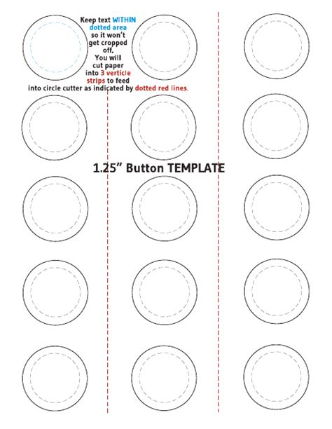 Image result for Button Templates Free Print