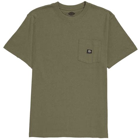 Dickies Skateboarding Heavyweight Pocket T-Shirt - Olive Green | SoCal ...