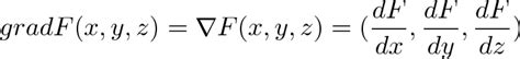 Image result for Vector Calculus Gradient Operator