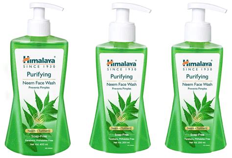 Himalaya Herbals Purifying Neem Face Wash, 200ml (Pack of 2 ...