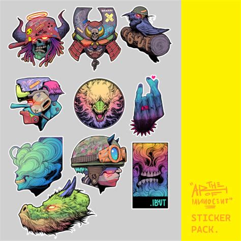 Jual Iannocent sticker pack 2 - Kab. Gianyar - NOCENT | Tokopedia