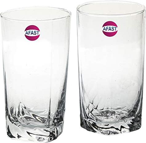 Somil Multi-Purpose Beaver Tumbler Drinking Transparent Glass Set (Set ...