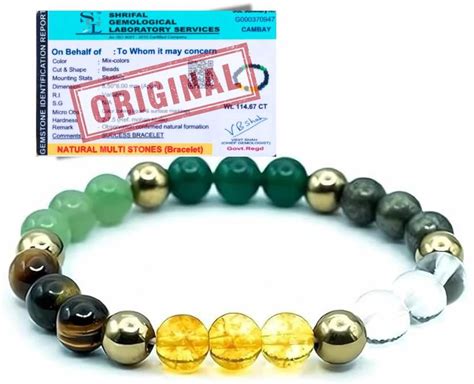 VIBESLE Green Aventurine, Golden Pyrite, Crystal, Tiger's Eye, Citrine ...