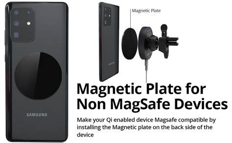 RAEGR MagFix Arc M1230 15W Mag-Safe Compatible Wireless Car Charger ...