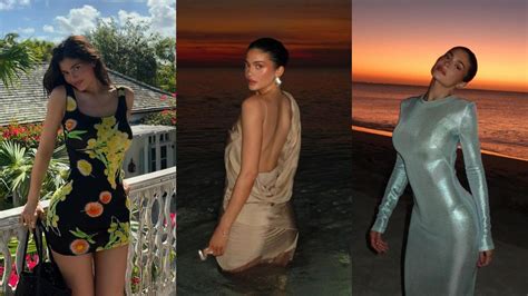 Kylie Jenner flaunts incredible bikini body during her exotic vacation ...