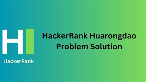 Image result for HackerRank Problem Solutions