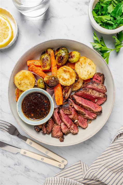 Pan Seared Steak Recipe with Vegetables | A Healthy Life for Me