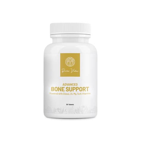 Pura Vida Advanced Bone Support For Women & Men | Cissus, Calcium ...