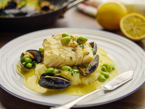 Sunday Brunch - Articles - Butter Poached Cod with Mussels - All 4