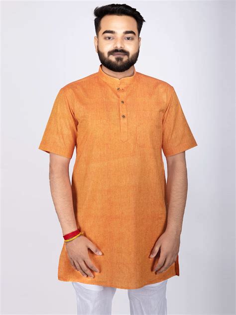 Khadi Cotton Men Kurta at WeaversIndia