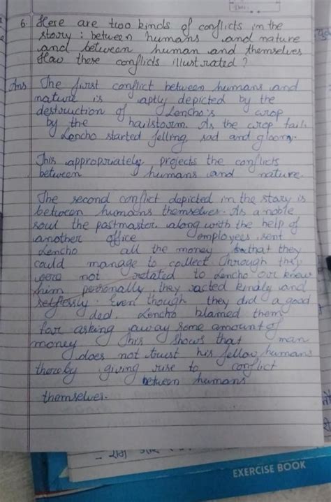 heyy!!There are two kinds of conflict in the story: between humans and ...