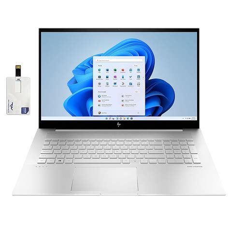 HP Envy 17T laptop i7-1165G7 11th gen 16GB RAM 512GB NVMe SSD 17.3 FHD ...